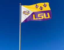 Load image into Gallery viewer, LSU - Acadian Flag of Louisiana 3x5 Flag