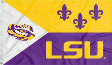 Load image into Gallery viewer, LSU - Acadian Flag of Louisiana 3x5 Flag