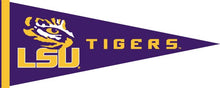 Load image into Gallery viewer, Purple LSU Tigers Pennant