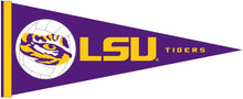 Load image into Gallery viewer, Purple LSU Volleyball Pennant