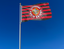 Load image into Gallery viewer, Louisiana Lafayette - Ragin Cajuns Stripes 3x5 Flag