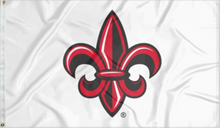Load image into Gallery viewer, Louisiana Lafayette- Fleur White 3x5 Flag