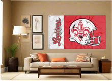 Load image into Gallery viewer, Louisiana Lafayette - Football 3x5 Flag