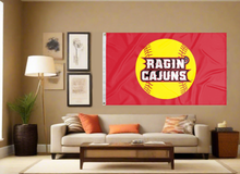 Load image into Gallery viewer, Louisiana Lafayette - Softball 3x5 Flag