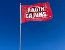 Load image into Gallery viewer, Louisiana Lafayette- Ragin Cajuns 3x5 flag
