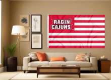 Load image into Gallery viewer, Louisiana Lafayette- Ragin Cajuns National 3x5 Flag