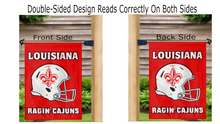 Load image into Gallery viewer, Louisiana Lafayette - Football Garden Flag