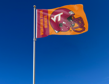 Load image into Gallery viewer, Virginia Tech - Hokies Football 3x5 Flag