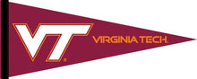 Load image into Gallery viewer, Maroon Virginia Tech Pennant