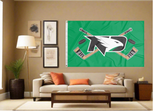 Load image into Gallery viewer, University of North Dakota - Hockey 3x5 Flag