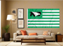 Load image into Gallery viewer, University of North Dakota - Fighting Hawks National 3x5 Flag