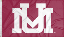 Load image into Gallery viewer, University of Montana - UM Maroon 3x5 Flag