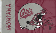 Load image into Gallery viewer, University of Montana - Grizzlies Football 3x5 Flag