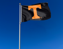Load image into Gallery viewer, 3x5 University of Tennessee Flag in Black
