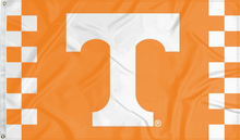 Load image into Gallery viewer, University of Tennessee - Volunteers Checkerboard 3x5 Flag
