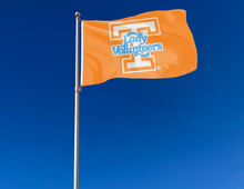 Load image into Gallery viewer, University of Tennessee - Lady Volunteers 3x5 Flag