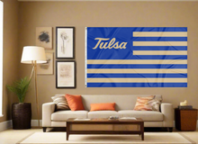Load image into Gallery viewer, University of Tulsa - National 3x5 Flag