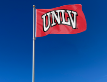 Load image into Gallery viewer, University of Nevada Las Vegas (UNLV) - Runnin' Rebels Red 3x5 Flag