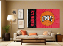 Load image into Gallery viewer, University of Nevada Las Vegas (UNLV) - Basketball 3x5 Flag