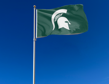 Load image into Gallery viewer, Michigan State University Flag