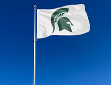 Load image into Gallery viewer, Michigan State University Flag