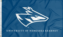 Load image into Gallery viewer, Nebraska Kearney - Lopers Blue 3x5 Flag
