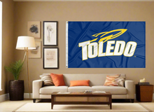 Load image into Gallery viewer, The University of Toledo - Rockets Blue 3x5 Flag