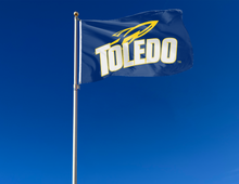 Load image into Gallery viewer, The University of Toledo - Rockets Blue 3x5 Flag