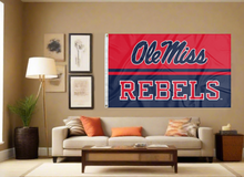 Load image into Gallery viewer, Mississippi - Ole Miss Rebels 3x5 Flag