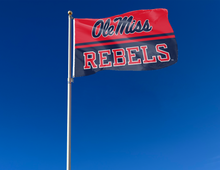 Load image into Gallery viewer, Mississippi - Ole Miss Rebels 3x5 Flag