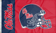 Load image into Gallery viewer, Mississippi - Rebels Football 3x5 Flag