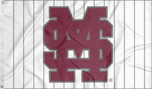 Load image into Gallery viewer, Mississippi State - MS Baseball Stripes 3x5 Flag