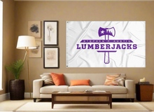 Load image into Gallery viewer, Stephen F. Austin State University - Lumberjacks White 3x5 Flag
