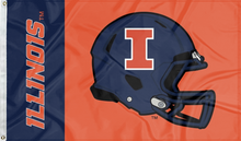 Load image into Gallery viewer, Illinois - Fighting Illini Football 3x5 Flag