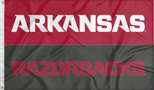 Load image into Gallery viewer, University of Arkansas - Razorbacks 2 Panel 3x5 Flag