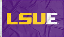 Load image into Gallery viewer, LSU Eunice - LSUE Purple 3x5 Flag