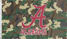 Load image into Gallery viewer, University of Alabama - Crimson Tide Camo 3x5 Flag