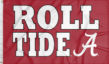 Load image into Gallery viewer, University of Alabama - Roll Tide 3x5 Flag
