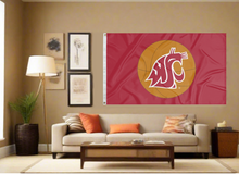 Load image into Gallery viewer, Washington State University - Cougars Basketball 3x5 Flag