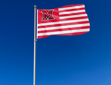 Load image into Gallery viewer, Miami University - RedHawks National 3x5 Flag