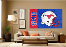 Load image into Gallery viewer, Southern Methodist University (SMU) - Mustangs Football 3x5 Flag