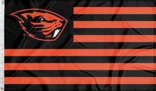 Load image into Gallery viewer, 3x5 Oregon State Flag with National Logo