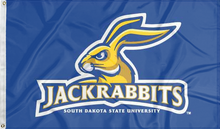 Load image into Gallery viewer, South Dakota State - Jackrabbits Blue 3x5 Flag