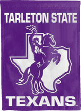 Load image into Gallery viewer, Tarleton State University - Texans Double Sided House Flag