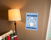 Load image into Gallery viewer, 13x18 North Carolina Baseball Garden Flag