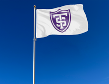Load image into Gallery viewer, University of St. Thomas White 3x5 Flag