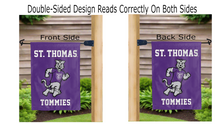 Load image into Gallery viewer, University of St. Thomas Garden Flag