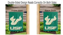 Load image into Gallery viewer, University of South Florida - USF Bulls Garden Flag
