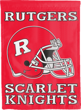 Load image into Gallery viewer, Rutgers University Football Double Sided House Flag
