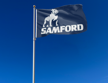 Load image into Gallery viewer, Samford - Bulldogs Blue 3x5 Flag